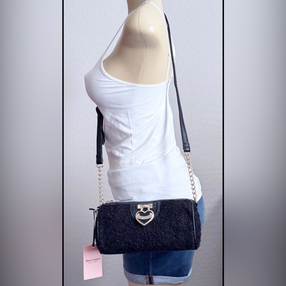 JUICY COUTURE Purse Precious Moments Barrel Bag - Black